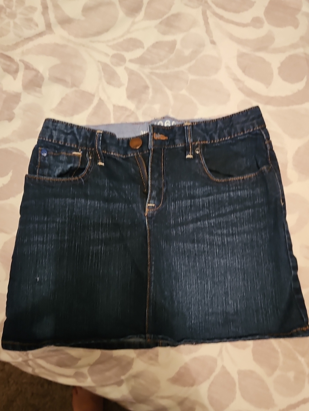 GAP kids Denim Mini Skirt - Blue